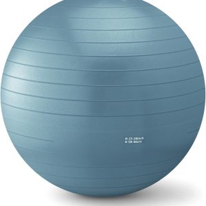 Amazon Basics Anti-Burst Exercise Ball with Pump, 23-26" Diameter